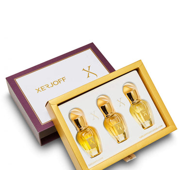 Xerjoff Discovery Set III - Naxos EDP + Alexandia II Parfum + Golden Dallah Parfum