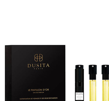 Dusita Le Pavillon d'Or Travel Spray Bottle 7.5ml + 2 Refills