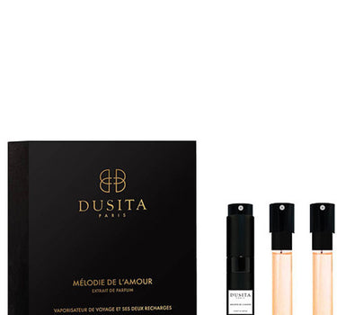 Dusita Mélodie de l'Amour Travel Spray Bottle 7.5ml + 2 Refills